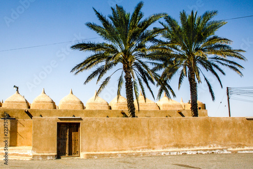 The 52-domed Jami al Hamoda mosque in Jaalan Bani Bu Ali, in Oman