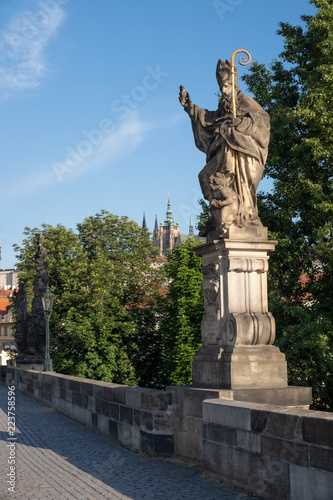 Prague Charles Bridge Statue