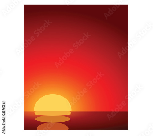 beautiful sunset