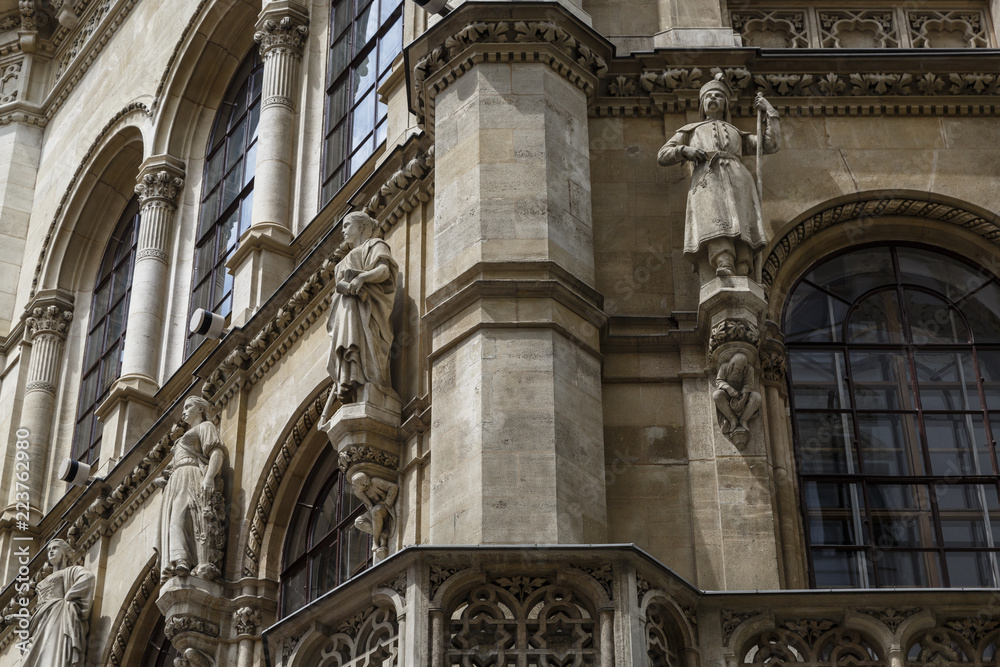 Detail of Palais Ferstel, Vienna, Austria... Detail of Palais Ferstel, Vienna, Austria...