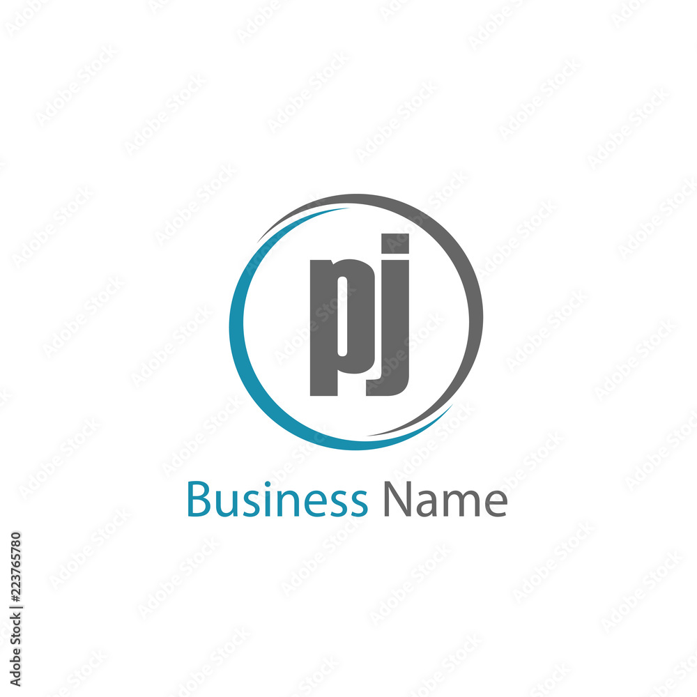 Initial Letter PJ Logo Template Design Initial Letter PJ Logo Template Design