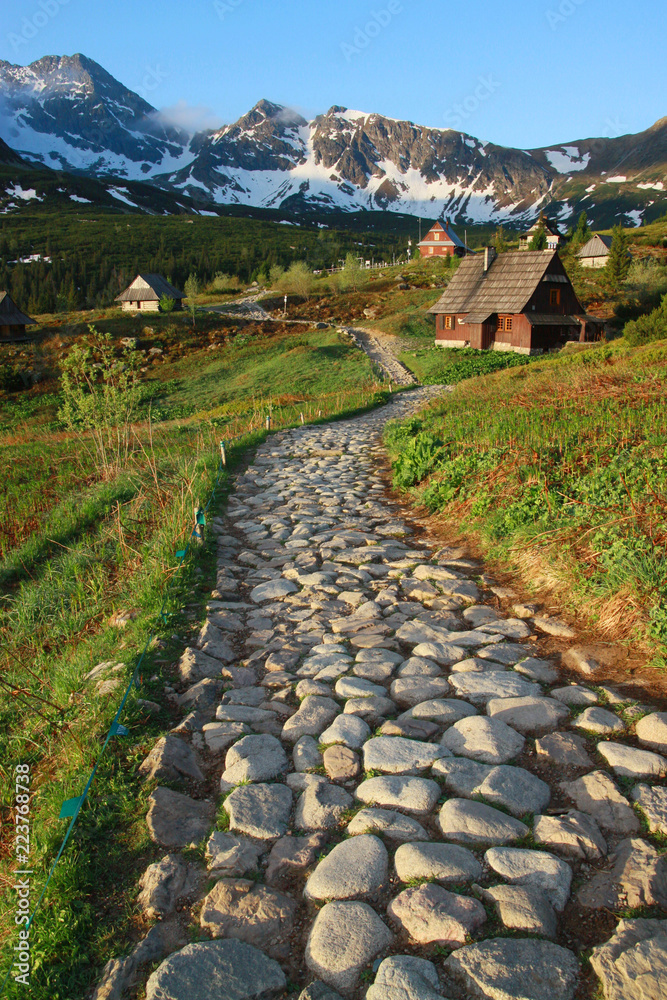 Tatra Mountains at sunrise, Poland