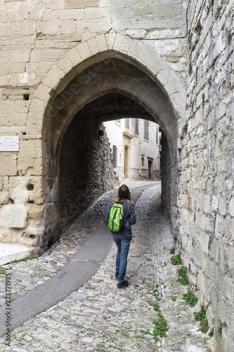 Archway in Vaison-la-Romaine, Provence, France © Michael