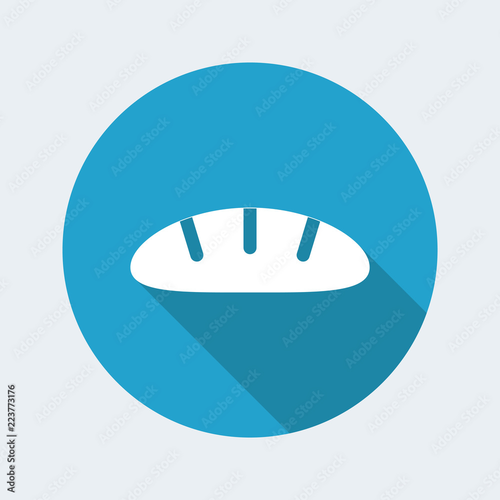 Obraz premium Vector illustration of single isolated bread icon