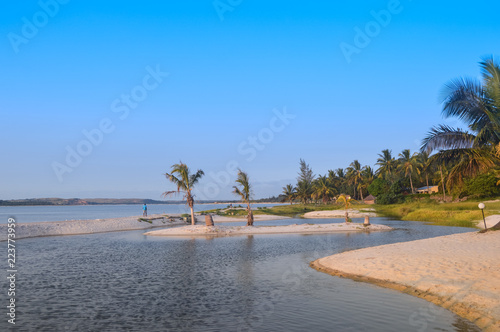 Bilene Beach Lagoon in Paraia Do Bilene , Mozambique photo