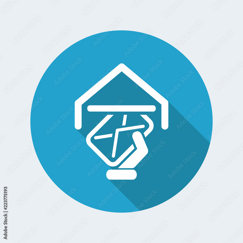 Mail icon concept Mail icon concept