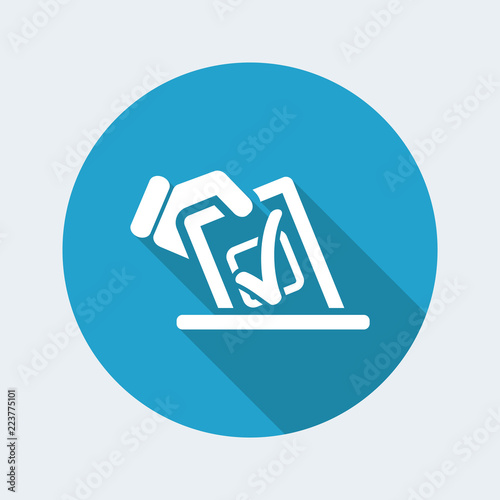Vote concept icon