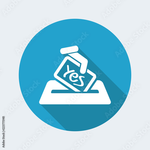 Vote concept icon