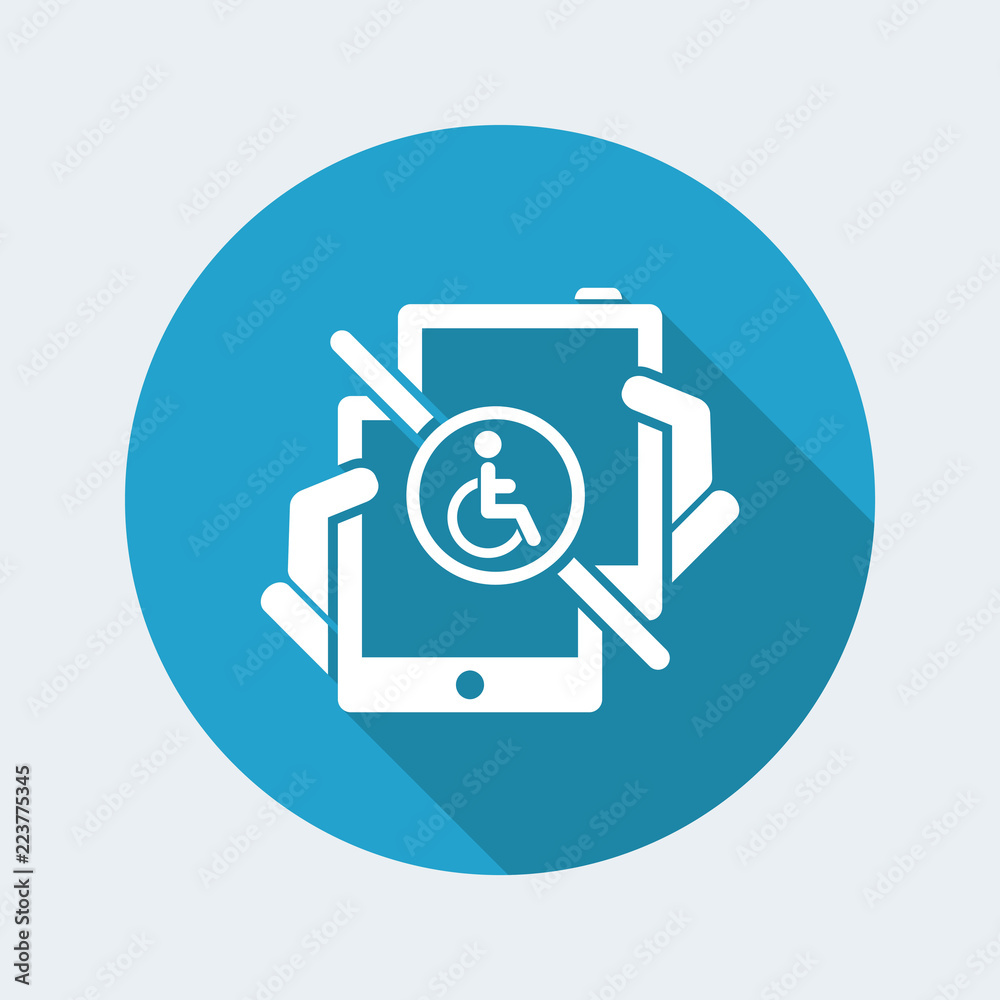 Handicap tablet connection Handicap tablet connection
