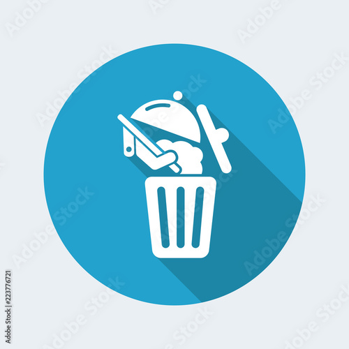 Food trash icon