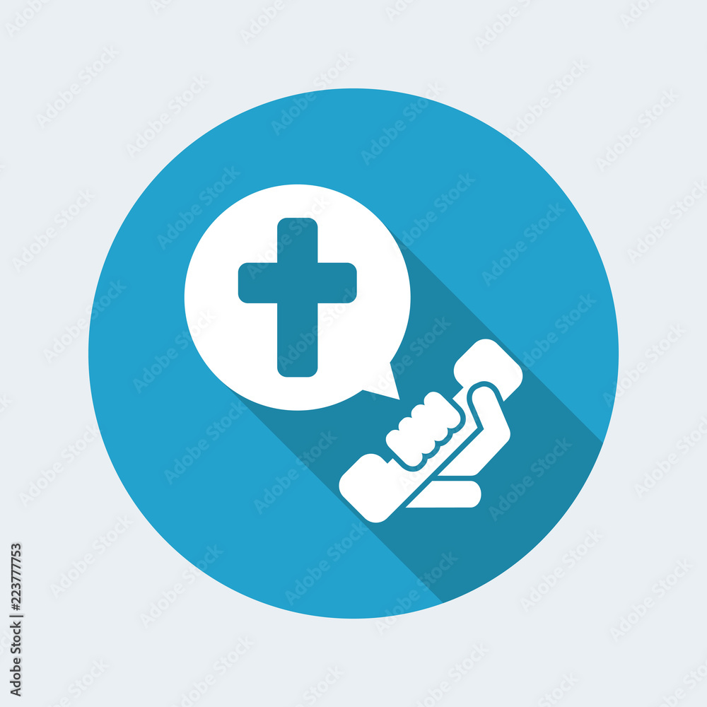 Obraz premium Church phone line