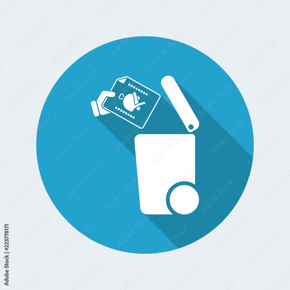 Separate waste collection icon Separate waste collection icon