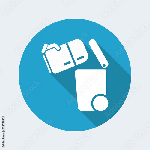 Separate waste collection icon