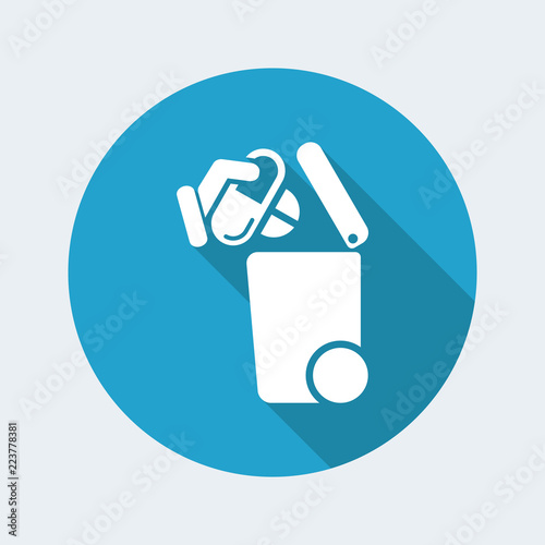 Separate waste collection icon