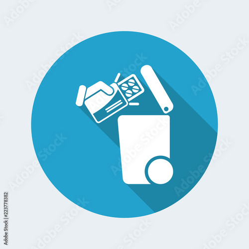 Separate waste collection icon
