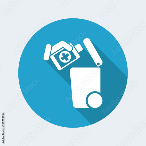 Separate waste collection icon