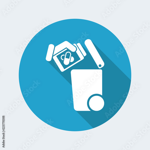 Separate waste collection icon