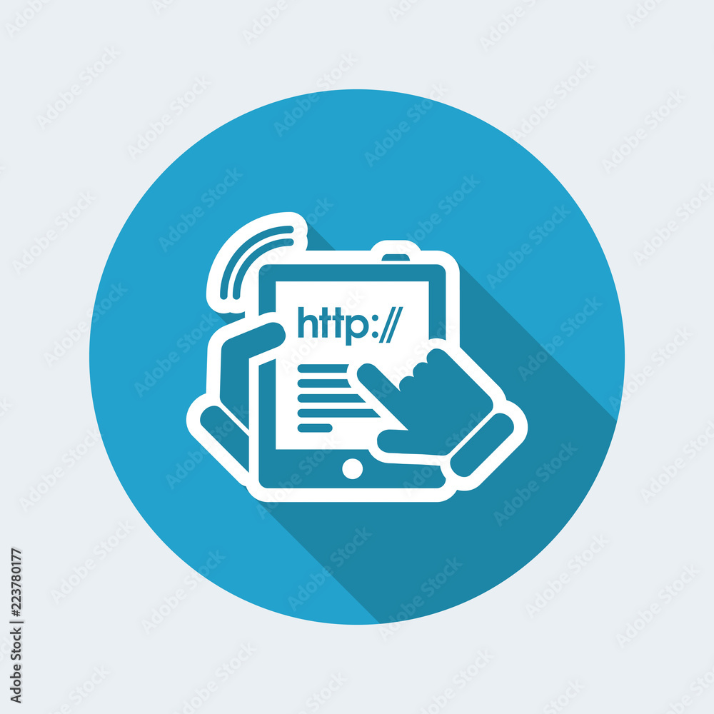 Web connection tablet Web connection tablet