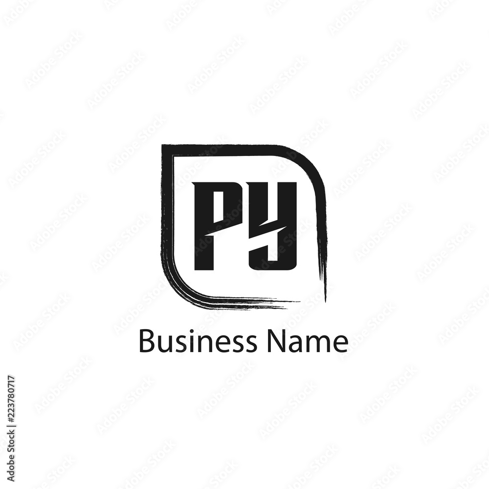 Initial Letter PY Logo Template Design Initial Letter PY Logo Template Design