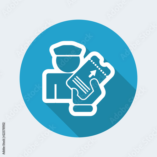 Show a ticket
