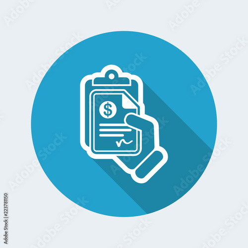 Money document icon