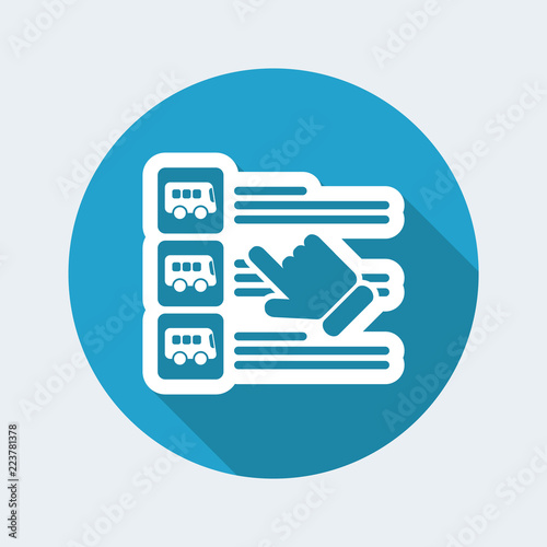 Bus booking list
