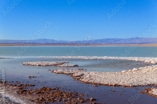 En algún lugar del desierto de Atacama y San Pedro de Atacama en el norte de Chile