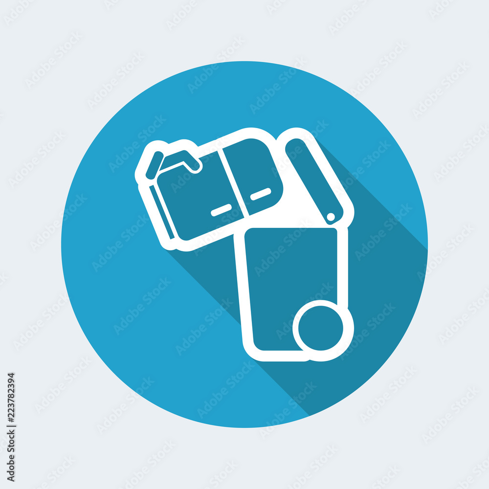 Separate waste collection icon Separate waste collection icon