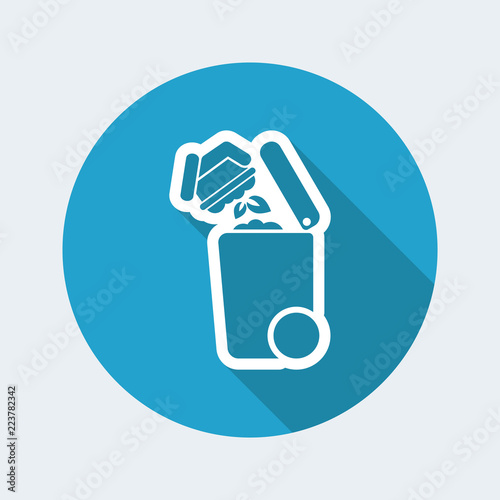 Separate waste collection icon © Myvector