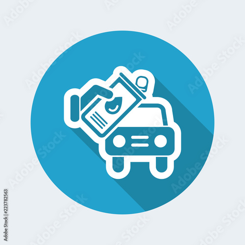 Car motor oil or liquid