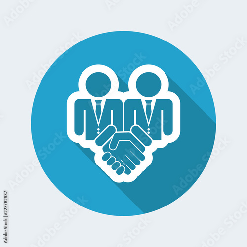 Corporate agreement icon