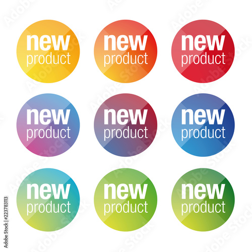 New Product label tag
