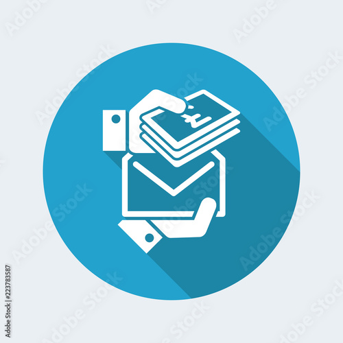 Bribe icon - Sterling