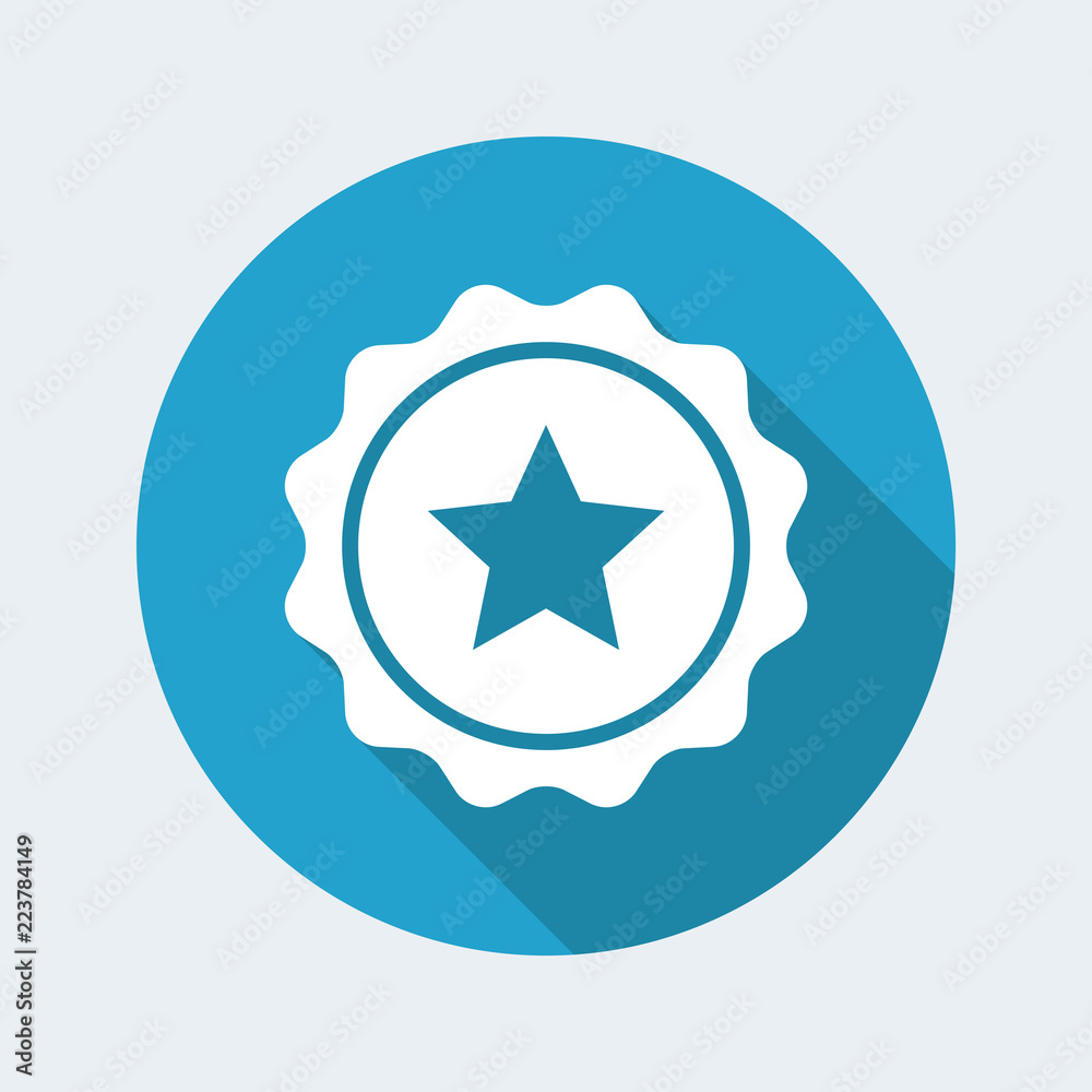 Rating sign - Vector flat minimal icon Rating sign - Vector flat minimal icon