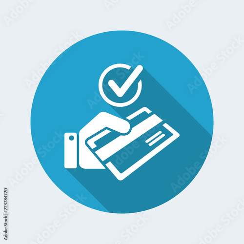 Checking method of payment - Credit card