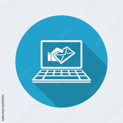 Web mail service icon