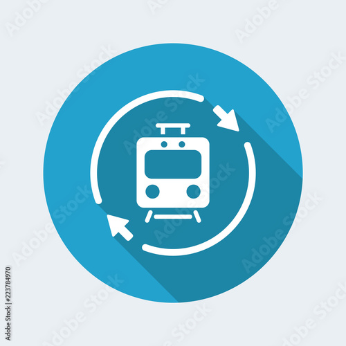 Train services renew icon
