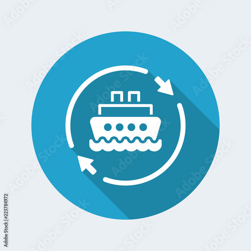 Boat services renew icon