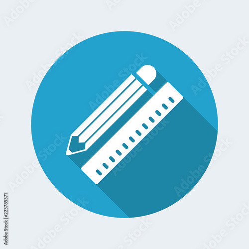Design project flat icon