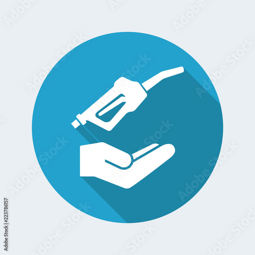 Gas Station service - Minimal icon