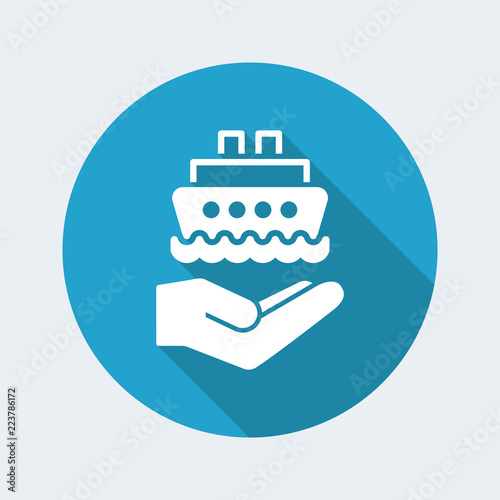 Ship services - Minimal icon