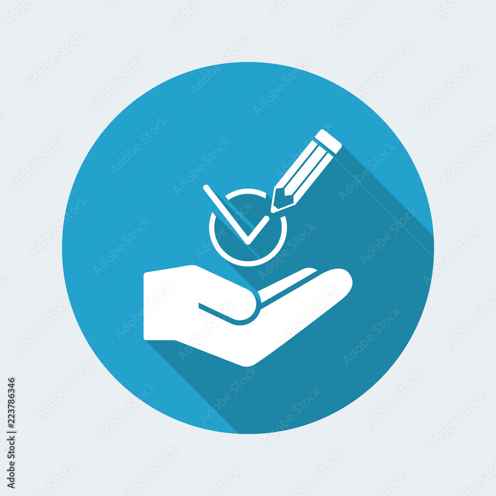 Mark option - Minimal modern icon