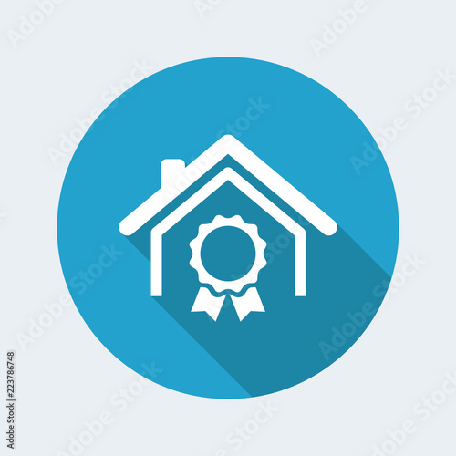 Home certifications services - Vector icon