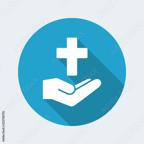 Religious services concept - Minimal flat icon