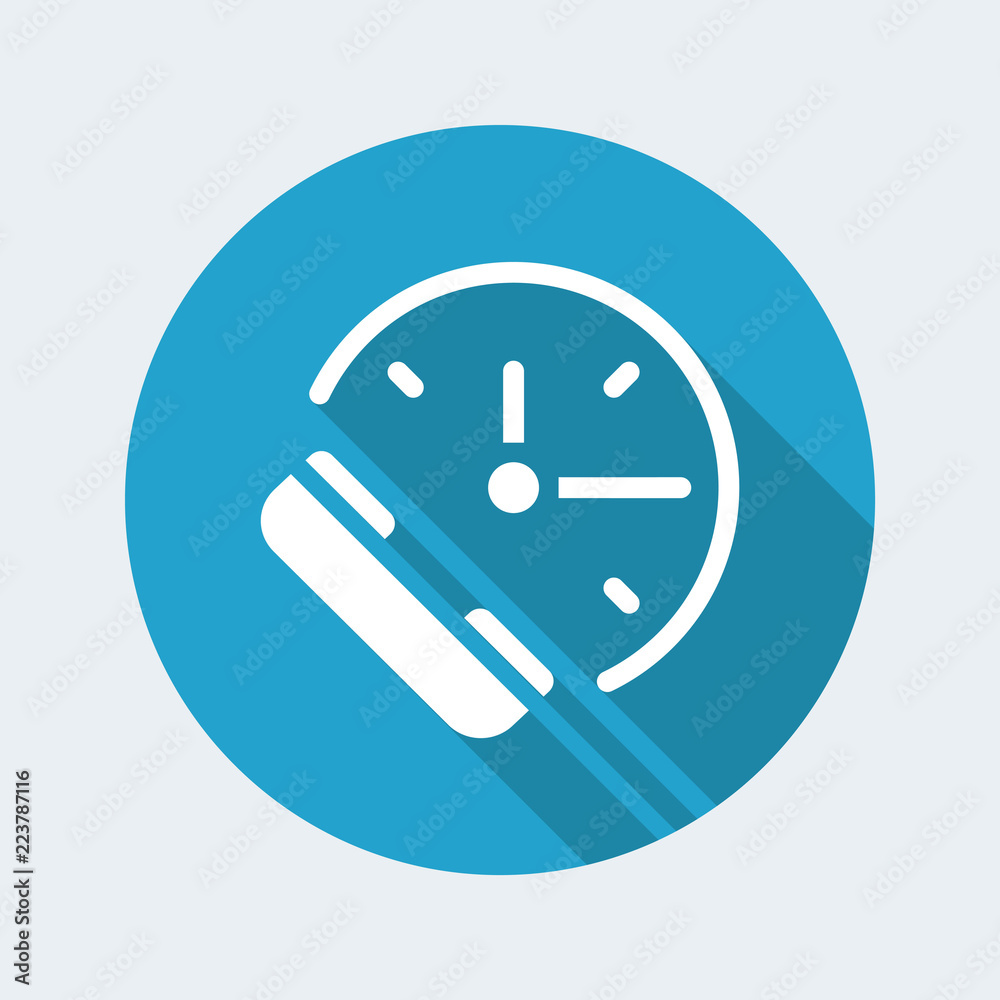 Steady phone support - Vector web icon Steady phone support - Vector web icon