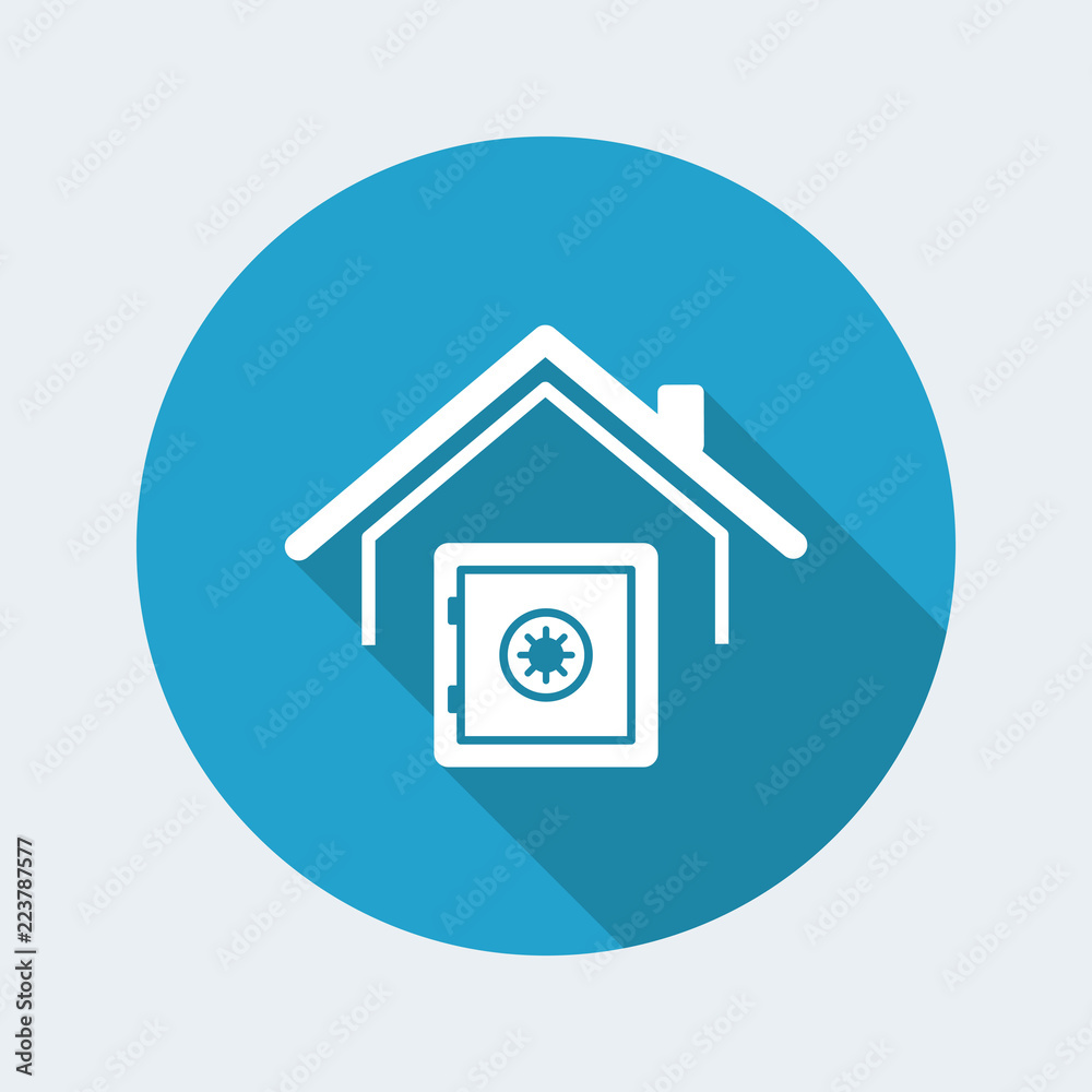 Strongbox service - Vector web icon Strongbox service - Vector web icon