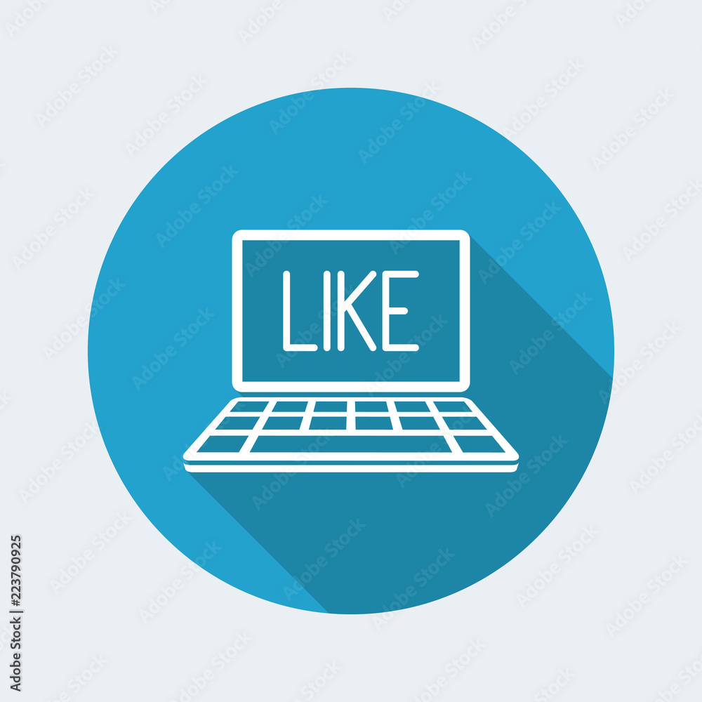 Like - Vector icon for computer website or application Like - Vector icon for computer website or application