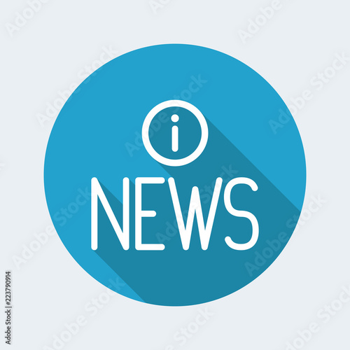 News online - Vector icon for computer website or application