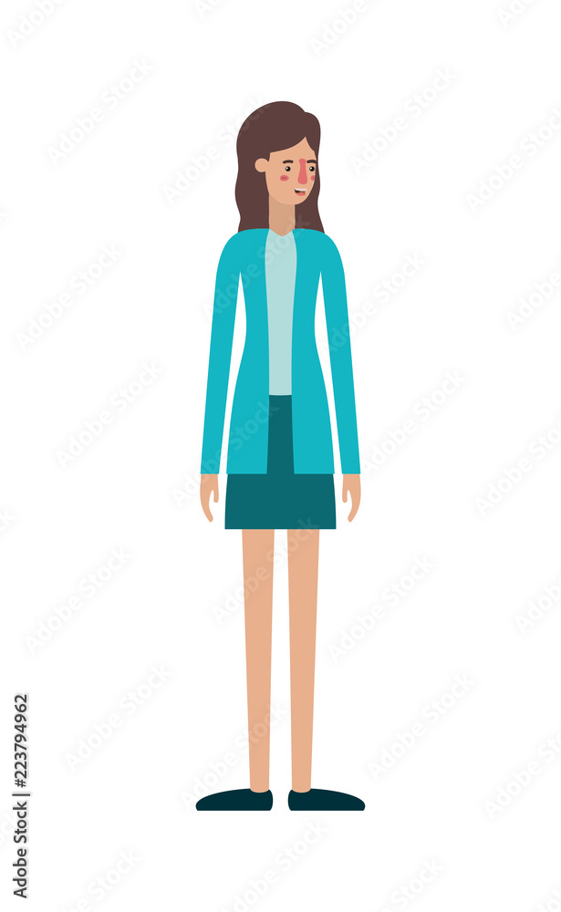 beautiful and young woman character beautiful and young woman character