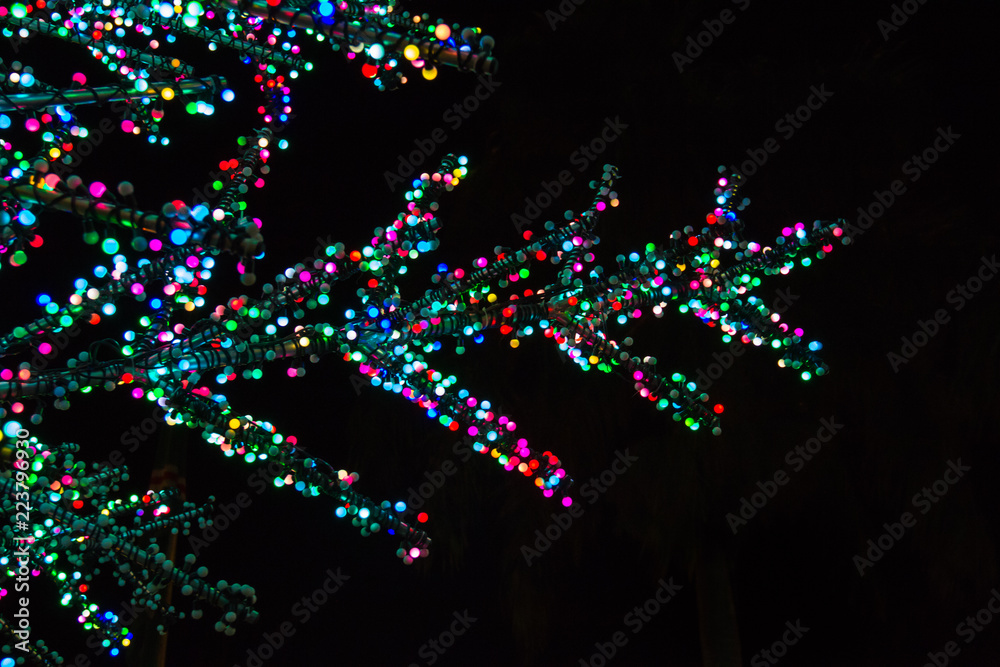 neon christmas tree, árvore de natal neon